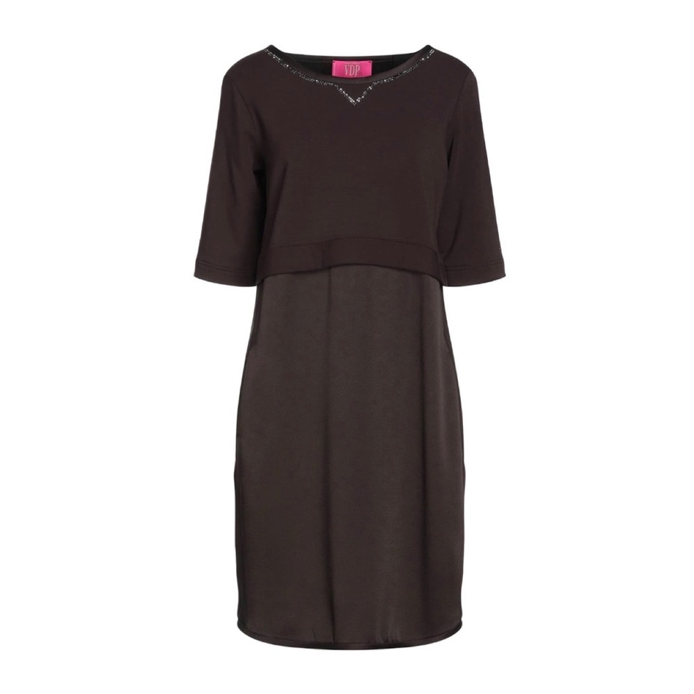 NEW VDP Collection Women’s LBD Short Dress size 6 Black